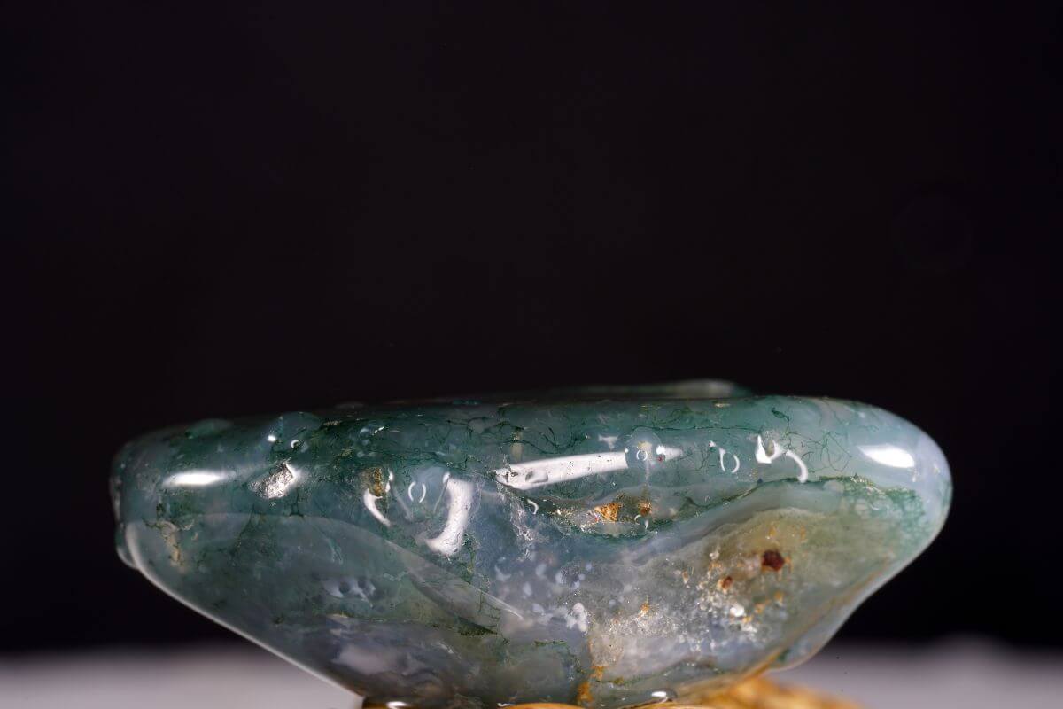 Sapphire and Montana Moss Agate