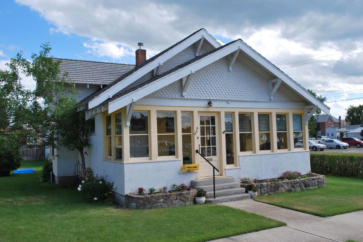 A House in Deer Lodge, Montana