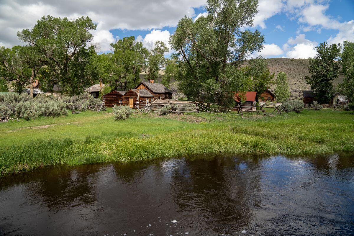 Scenic View of Grasshopper Creek Scenic View of Grasshopper Creek