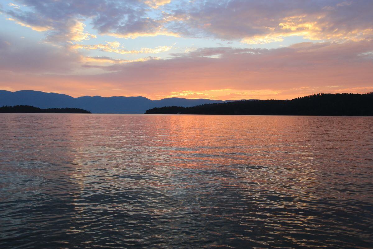 Flathead Lake in Montana