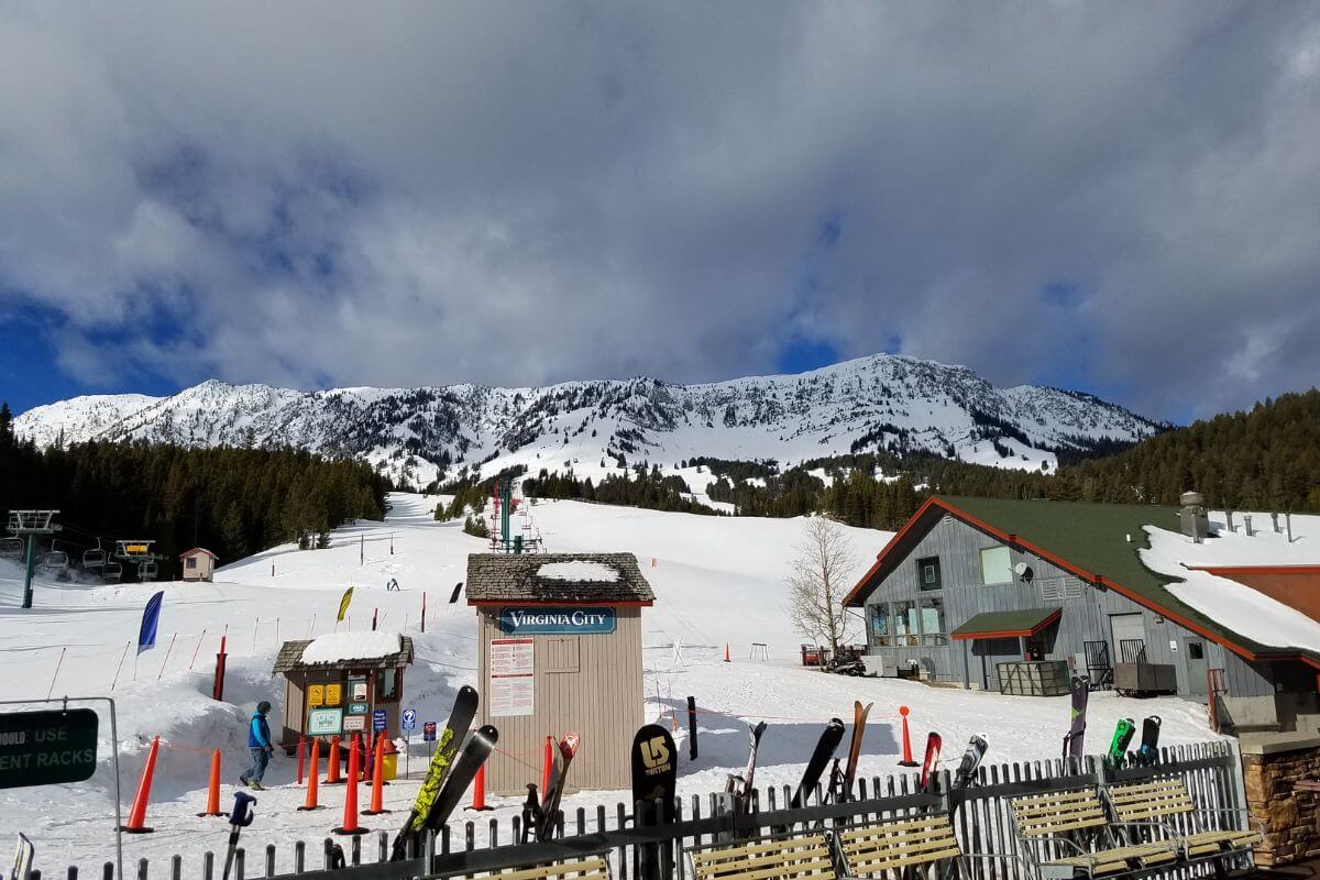 Bridger Bowl Ski Area in Bozeman, Montana